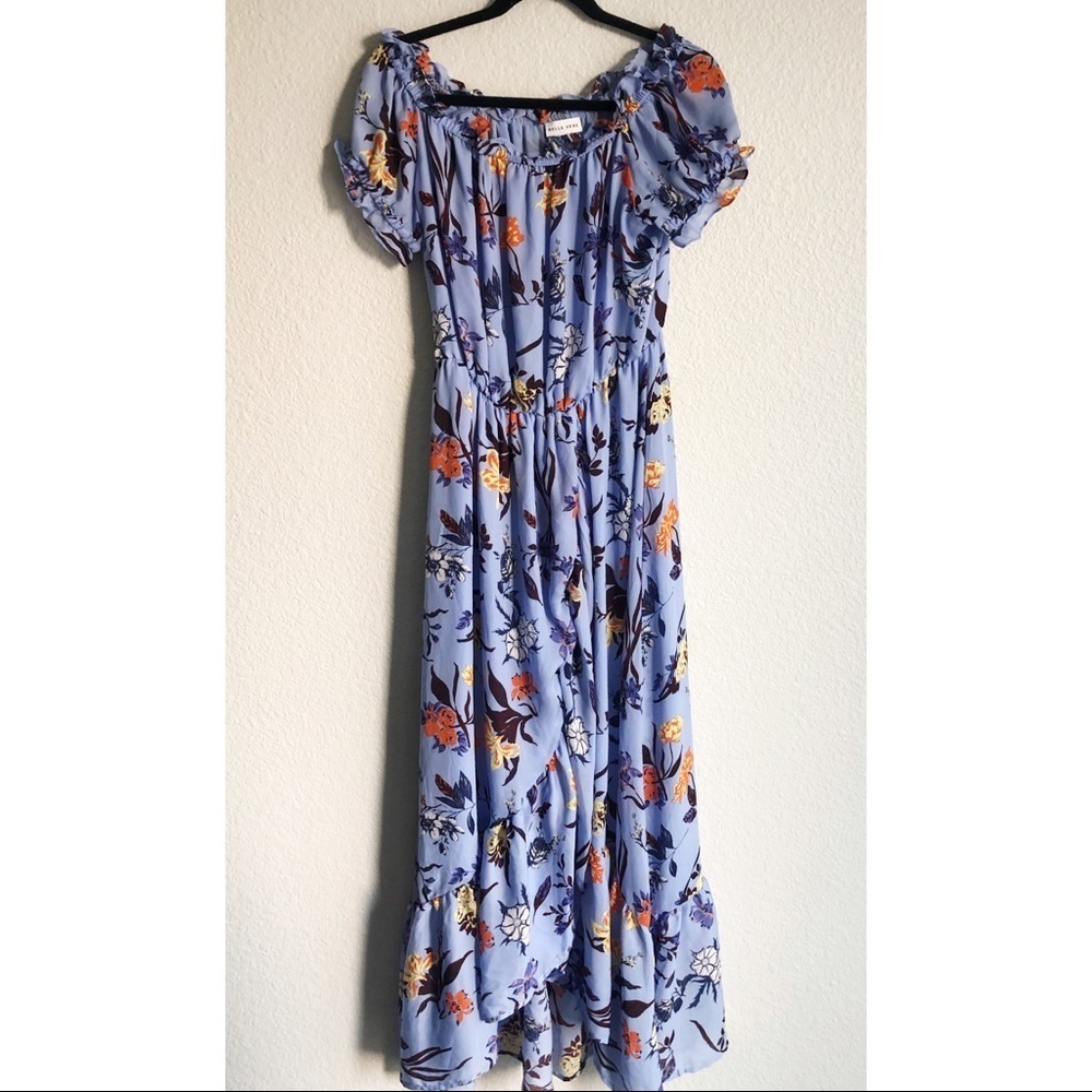 Belle Vere medium wrap bottom floral dress maxi dress